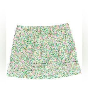 Lilly Pulitzer “Guiding Light” Lighthouse Print Skort – Size 0